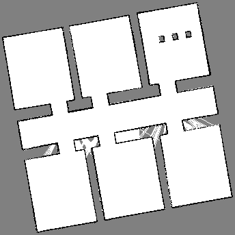 Screenshot of Autonomous Mapping of Unseen Environments project